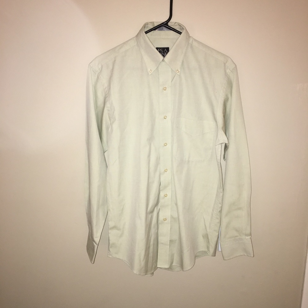 🔥SALE🔥Creme colored Joseph A. Bank button up